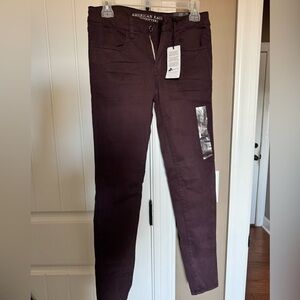American Eagle Outfitters Women's Jeans - Dark Purple